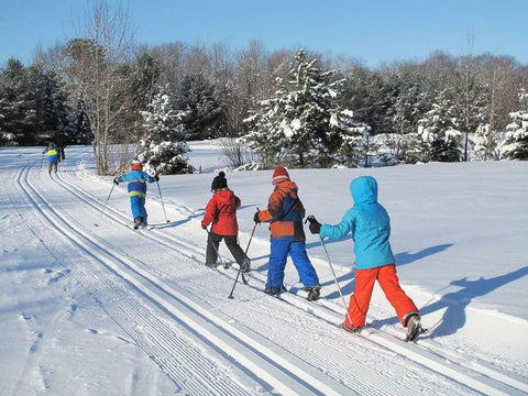 Cours de ski de fond pour enfants - Corporation du Parc de la Rivière-du-Moulin